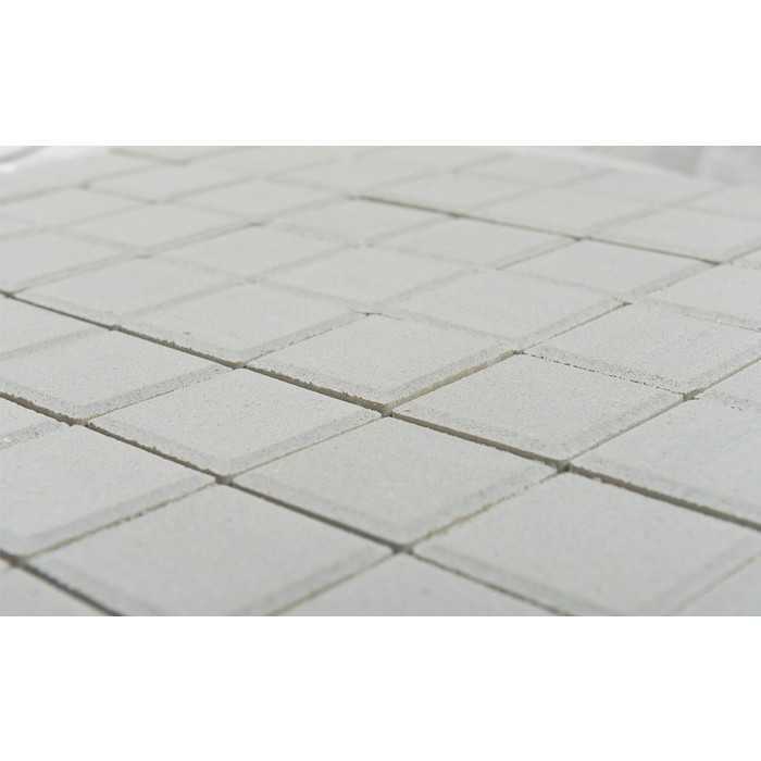 Плитка тротуарная BRAER Сити белый, 300x300x80 мм